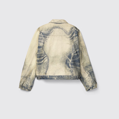 CAMPERLAB DENIM Veste en denim noir sable