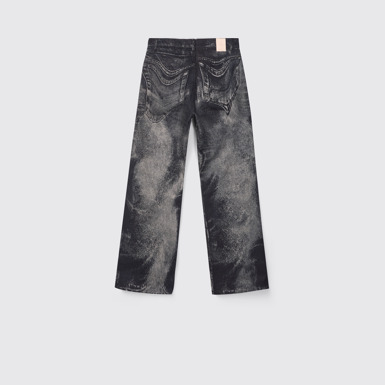 Back view of CAMPERLAB DENIM Black-gray Denim Jeans
