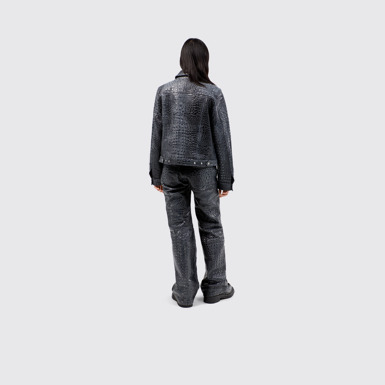 Leather Jacket Dark Gray Leather Jacket