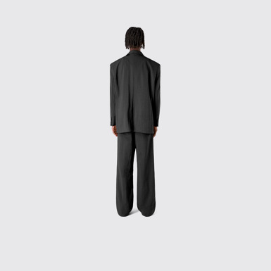 Tailored Blazer Black Technical Suit Blazer