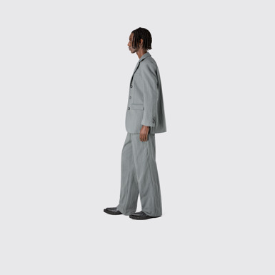 Tailored Blazer Gray ECONYL® Suit Blazer