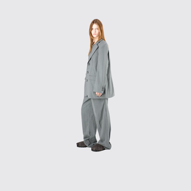 Tailored Blazer Gray ECONYL® Suit Blazer