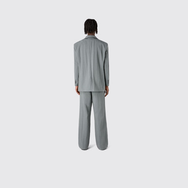Tailored Blazer Gray ECONYL® Suit Blazer
