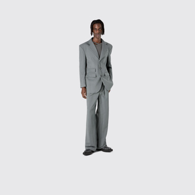 Tailored Blazer Gray ECONYL® Suit Blazer