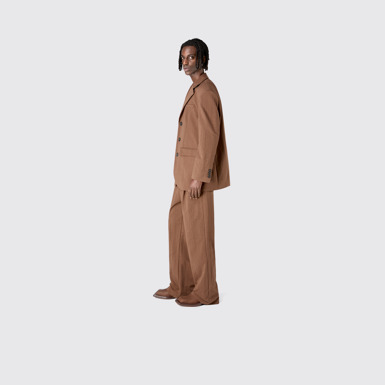Tailored Blazer Brown ECONYL® Suit Blazer