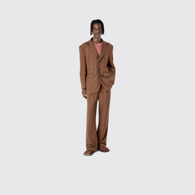 Tailored Blazer Brown ECONYL® Suit Blazer