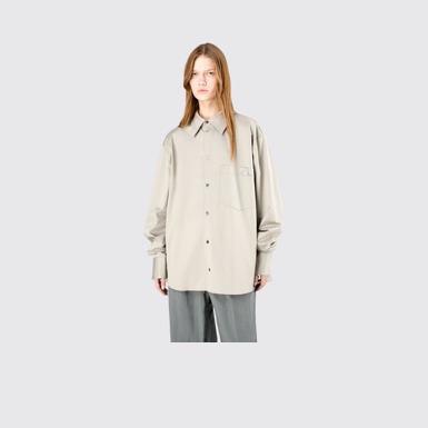 Cotton Shirt Gray Cotton Shirt