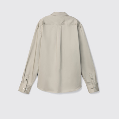 Cotton Shirt Camisa de algodón gris