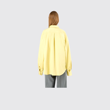 Cotton Shirt Yellow Cotton Shirt