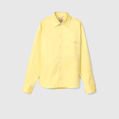 Cotton Shirt Yellow Cotton Shirt