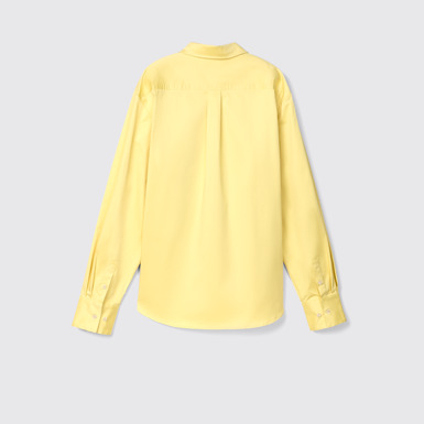 Cotton Shirt Yellow Cotton Shirt
