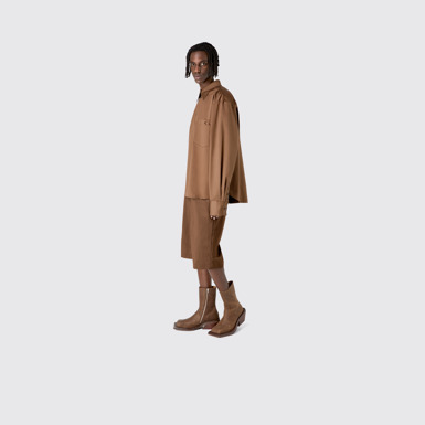 Cotton Shirt Brown Cotton Shirt