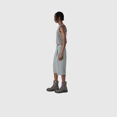 Tailored Shorts Gray Technical Suit Shorts