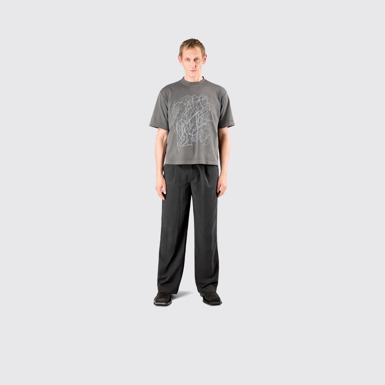 Tailored Trousers Black Technical Suit Trousers