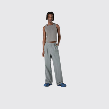 Tailored Trousers Gray Technical Suit Trousers