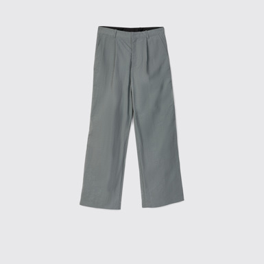 Tailored Trousers Anzughose aus Funktionsstoff in Grau