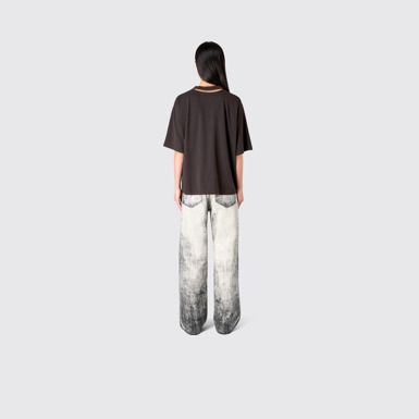 CAMPERLAB JERSEY Faded Black Boxy T-shirt