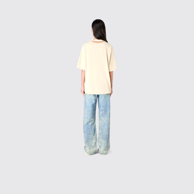 CAMPERLAB JERSEY Faded Sand Boxy T-shirt