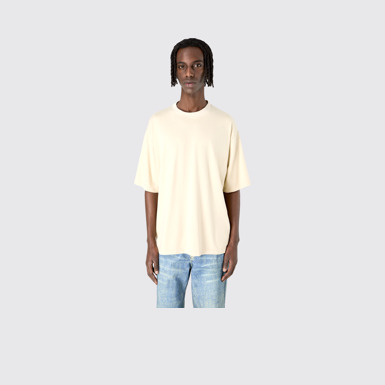 CAMPERLAB JERSEY Faded Sand Boxy T-shirt