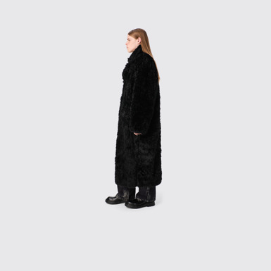 CAMPERLAB COATS & JACKETS Black textured coat