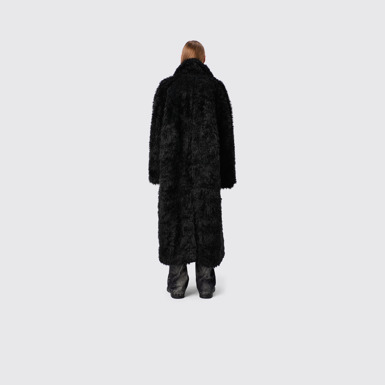 CAMPERLAB COATS & JACKETS Black textured coat