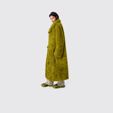 CAMPERLAB COATS & JACKETS Green textured coat