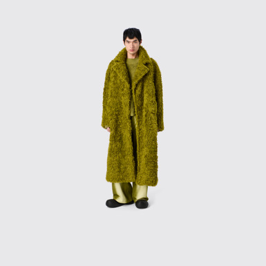 CAMPERLAB COATS & JACKETS Green textured coat