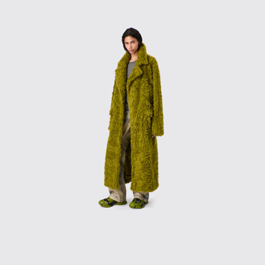 CAMPERLAB COATS & JACKETS Green textured coat