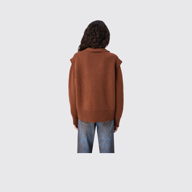 CAMPERLAB KNIT Brown wool-blend Sweater