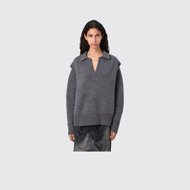 CAMPERLAB KNIT Gray wool-blend Sweater