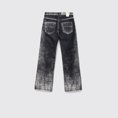 Back view of CAMPERLAB DENIM Muted black denim jeans