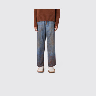 CAMPERLAB DENIM Terracotta-blue Denim Jeans