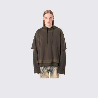 CAMPERLAB JERSEY Faded black Organic Cotton Hoodie