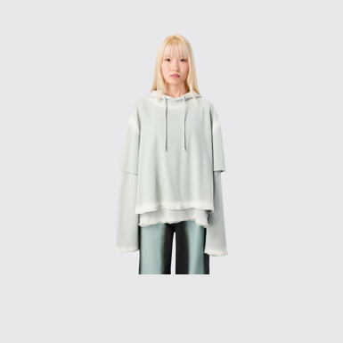 CAMPERLAB JERSEY Faded gray Organic Cotton Hoodie