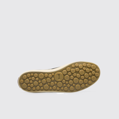 The sole of Pursuit Black Sneakers for Men