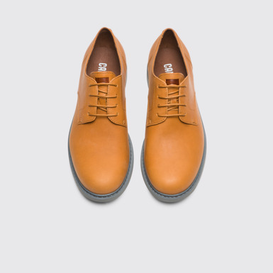 Overhead view of Neuman Brown Formal Shoes for Men