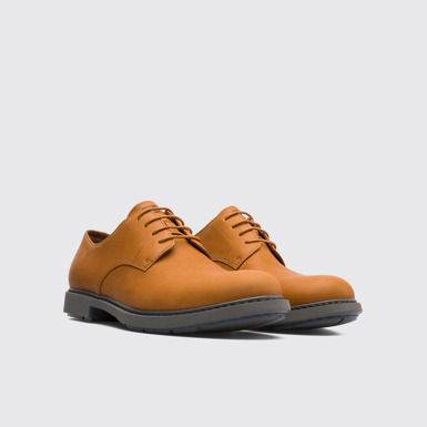 Front view of Neuman Brown Formal Shoes for Men