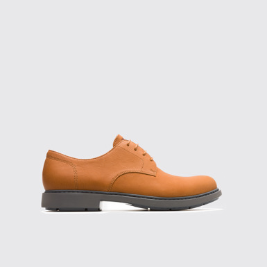 Side view of Neuman Brown Formal Shoes for Men