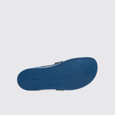 The sole of Spray Blue Sandals for Men