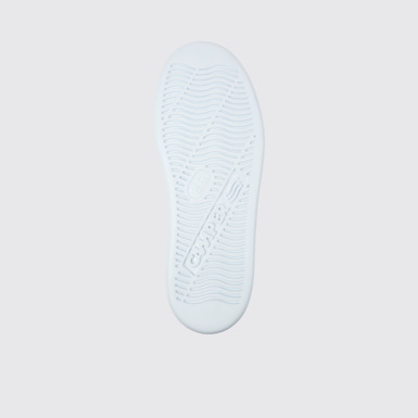 The sole of Runner Blue Leather Men's Sneakers.