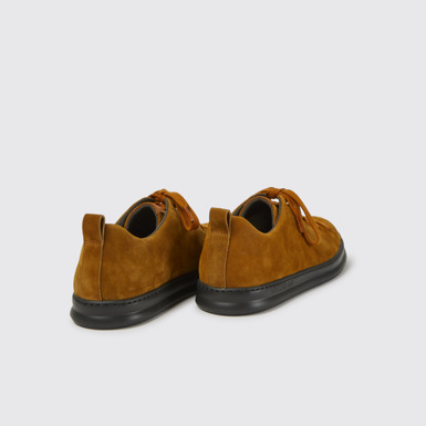 Runner Brązowe sneakersy z nubuku