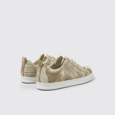 Runner 多色再生磨砂革男士運動鞋後面