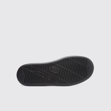 The sole of Runner Black Sneakers for Men