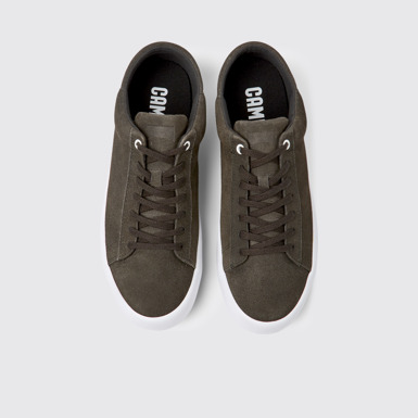 Andratx Sneakers de nobuk gris para hombre