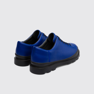 Back view of Brutus Blue Formal Shoes for Men