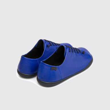 Back view of Peu Blue Casual Shoes for Men