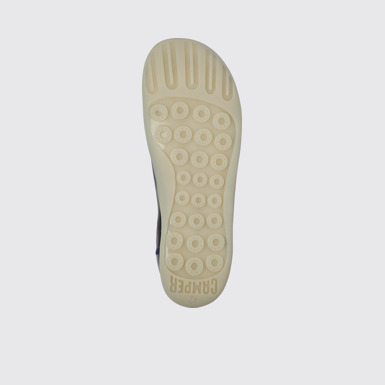 The sole of Peu Blue leather shoes for men