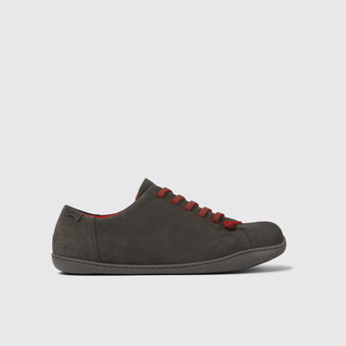 Peu Zapatos grises de piel para hombre