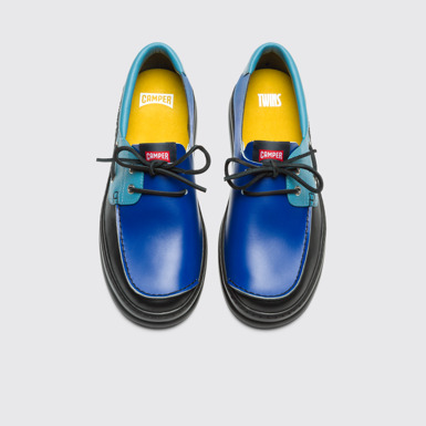 Overhead view of Twins Multicolor Sneakers for Men