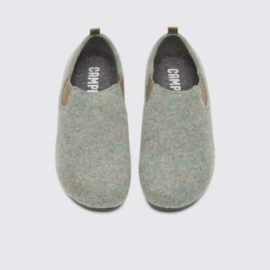 Overhead view of Wabi Multicolor Slippers for Men